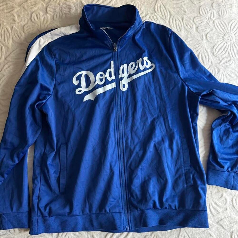 Dodgers blue jacket size xl